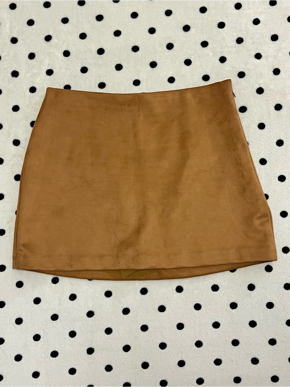 Abercrombie & Fitch Ultra High Rise Scarlett Faux Suede Skort Size M